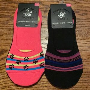Women’s Beverly Hills Polo Club No Show Socks 5-9